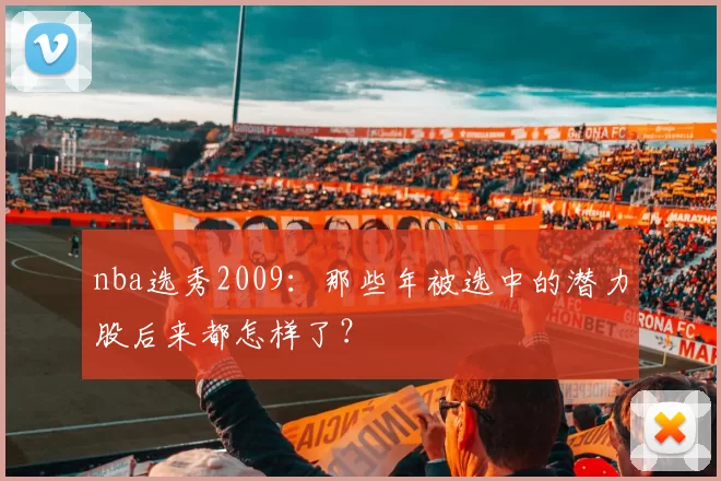 nba选秀2009：那些年被选中的潜力股后来都怎样了？